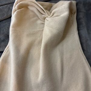 Cream Knit dress